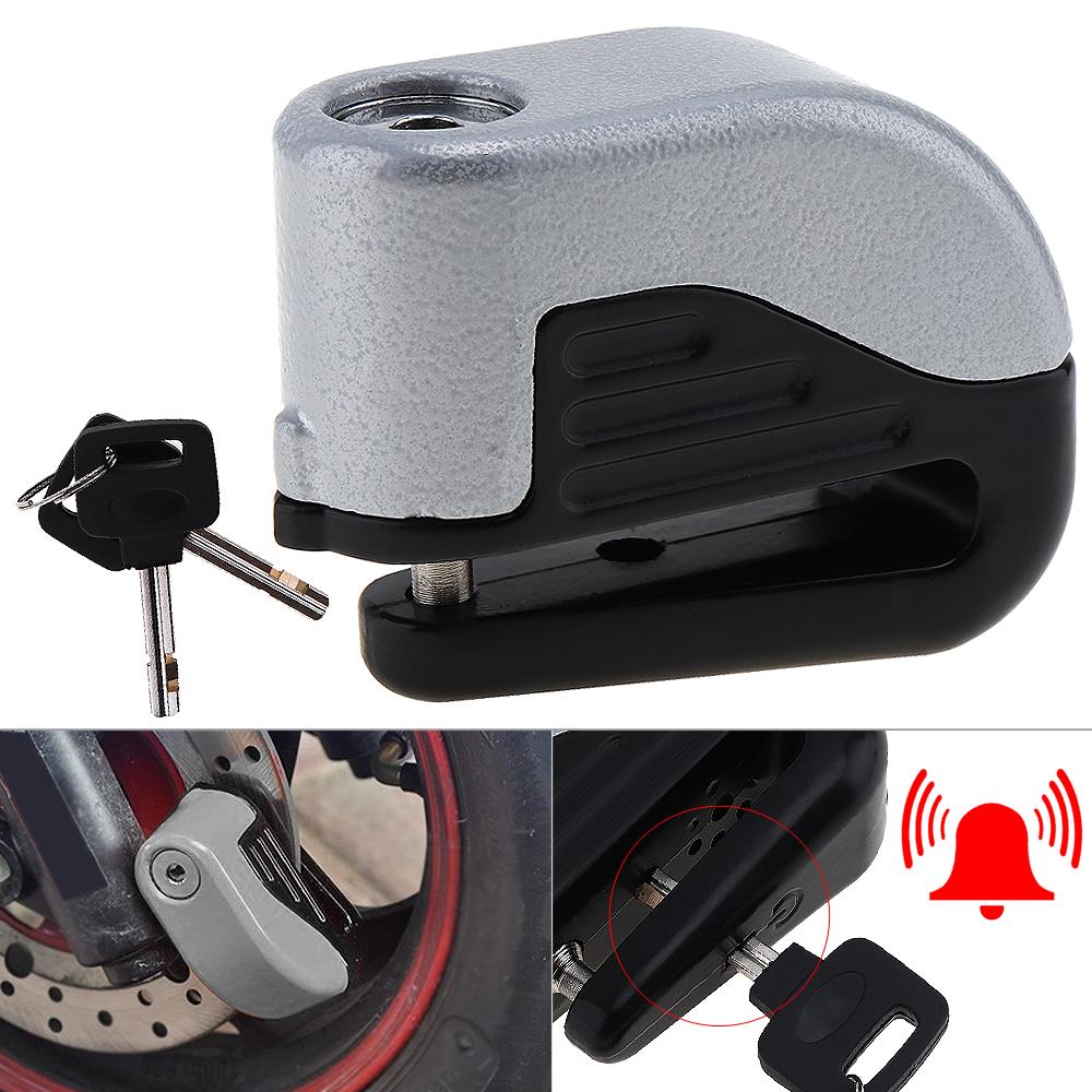 Waterproof Anti Theft Bike Bicycle Lock Disc Brakes Alarm w// Reinforced Cylinder