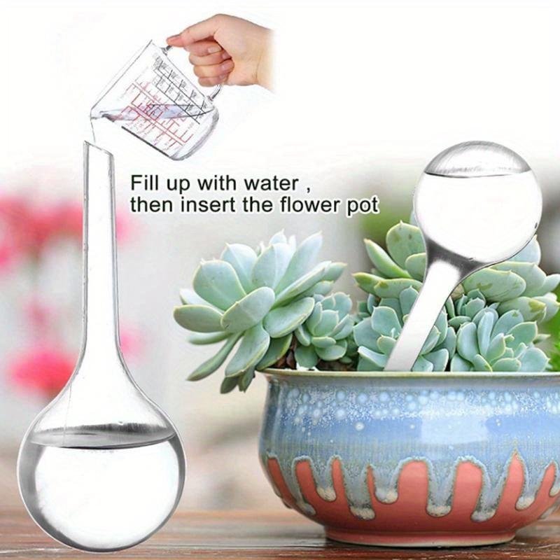 1 Stück Pflanzenbewässerungs-Tropfwerkzeug Blumentopf Pflanzen Wasserspender Kugel Garten Wassertropf Sphärisches Automatisches Bewässerungsgerät