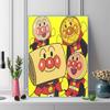 Anpanman Autumn Pattern  3pcs 100% Round Full Drill 5D DIY Diamond Painting Embroidery Cross Stitch Rhinestone Décor