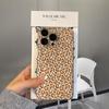 Yellow leopard Phone Case For iPhone 16 Pro Case iPhone 13 14 11 12 15 Pro Max 14 Plus 12 13 17E 16E Silicone Soft Cover