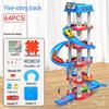 Kids' DIY Racing Car Slide Track Educational Assembly Toy