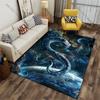 Snake Floating In Cosmic Space Carpet Yoga Living Room Room Decor Children's Crawling Mat Doormat Area Rug Games Mat