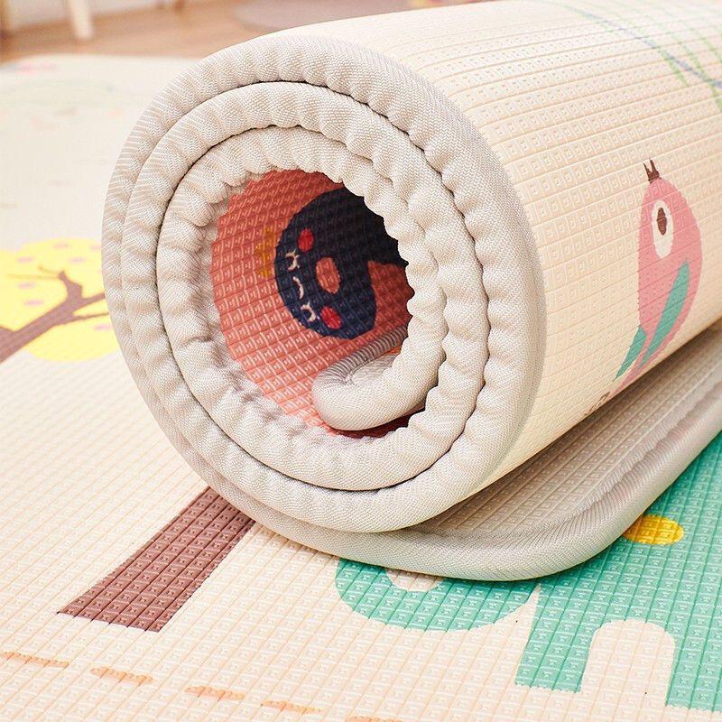 Утолщенный складной детский игровой коврик - Стыкуемая пена для пола в гостиной 90x140cm