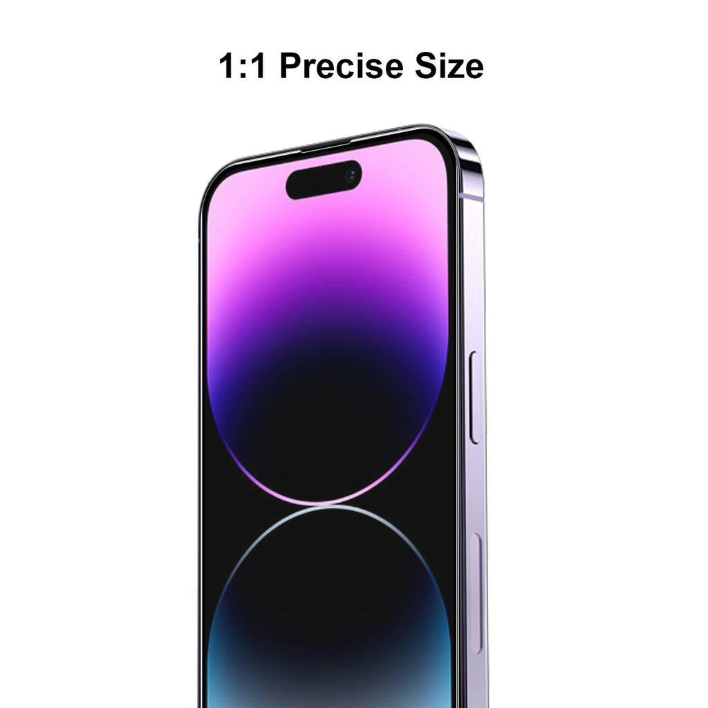 JUNSUNMAY 25Pcs For iPhone 15 Pro Max Tempered Glass Screen Protector Anti Drop Explosion-Proof HD Clear Film