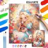 Alice In Wonderland Oil Painting Digital Painting Art Kit Handmade Diy Painting Home Decoration Gift