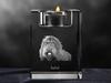 Barbet, French Water Dog – Candle holder with dog photo, crystal tealight holder | Art-Dog