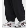 Nike Club Fleece Übergroße French Terry Hose M Schwarz Weiß Hj1823 010