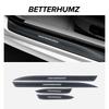 For BMW E90 2005-2012 Made of Alcantara Door Sill Trims Strip Threshold Protect Sticker Car Interior Tuning Decor Accessories