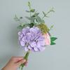 Plastic Artificial Hydrangea Rose Bouquet Luxury Fake Flower  Home Hotel Table Decor