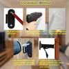 1 Set Anti-Tip Furniture Anchoring Kit with Adjustable Straps Screws Baby Proofing Baby Pet Safety Furniture Securing Wall Anchoring Device Tools