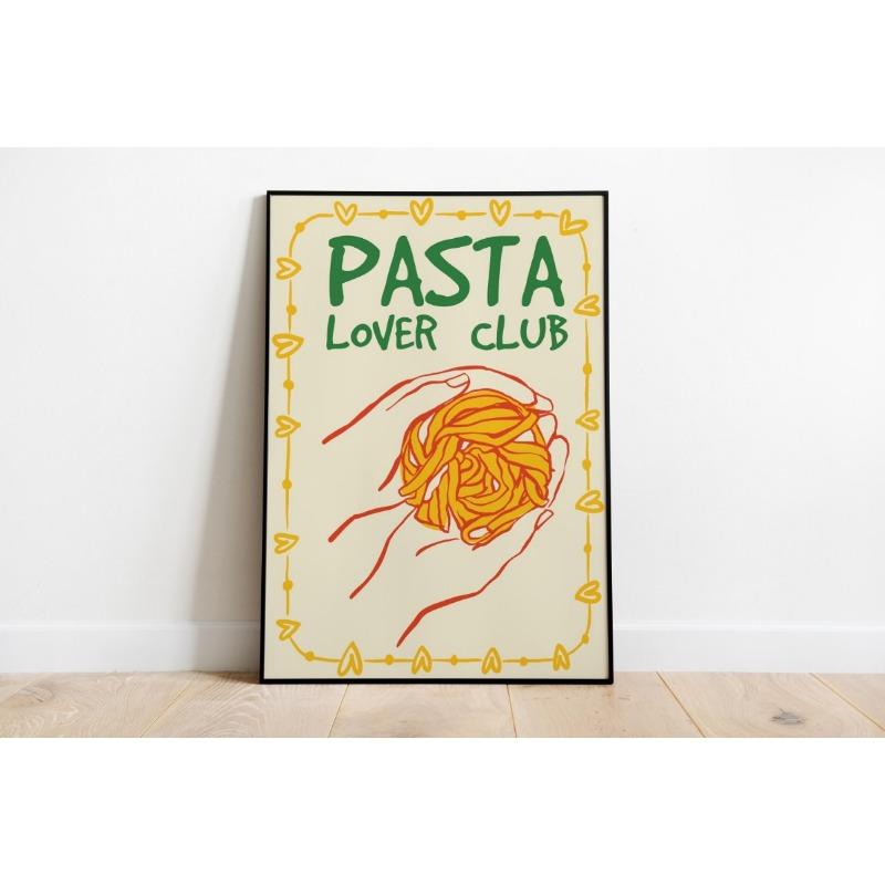 Retro Italian Cocktail Pizza Japanese Ramen Club Wine Cheese Food Poster Print Wall Art Pictures Canvas Painting Room Home Decor