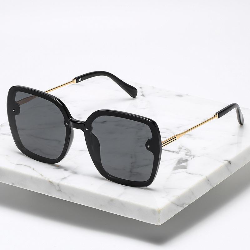 Women'S Polarized Sunglasses Trendy Personalized Retro Sunglasses Driving Sunglasses Shading Light Luxury Style