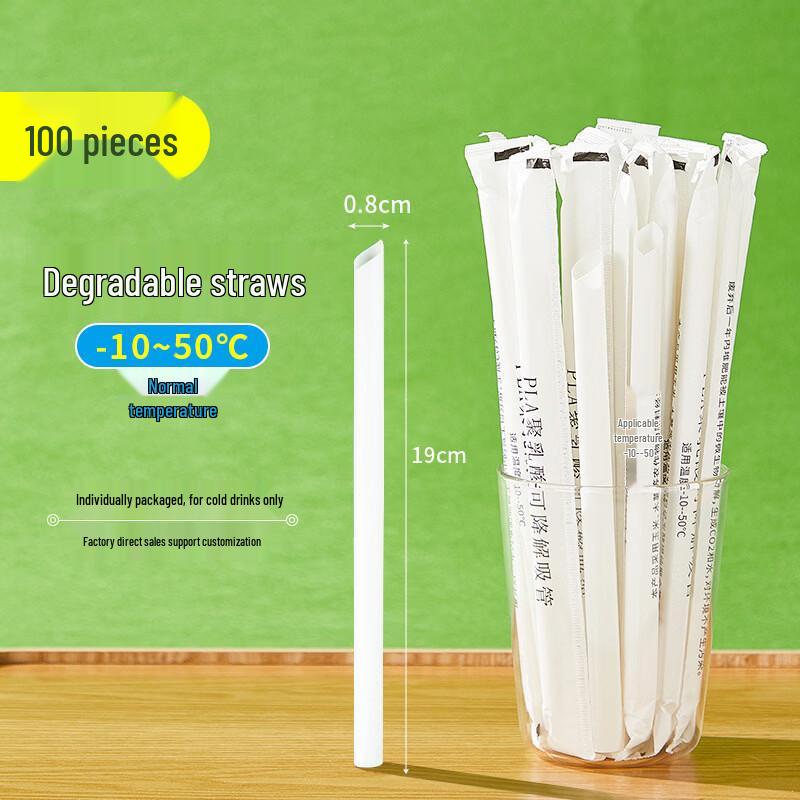 Eco-Friendly PLA Disposable Straws