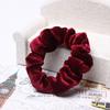 Velvet Cloth Elastic Hair Scrunchie Band Prsten Ženy Dívčí Copy Držák
