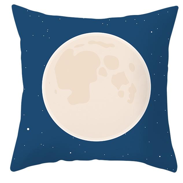 

Креативный абстрактный художественный синий узор с принтом, чехол для подушки, украшение для дома, гостиной, дивана, квадратная подушка, наволочка 40X40CM