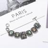Vintage Ethnic Natural Shell Bracelets & Bangles for Women Boho Temperament Carved Link Bracelets Vacation Party Jewelry Gift