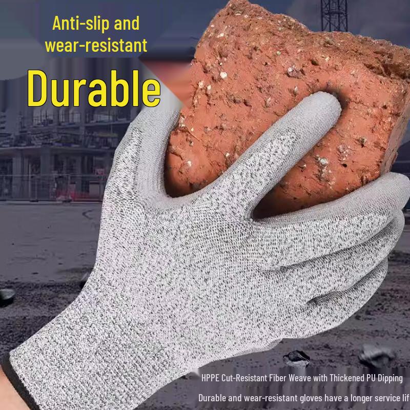 Nylon Cut-Resistant Kitchen Gloves