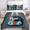 Car Bedding 3 Piece Set HD Print Duvet Cover Pillowcases for Teens Adult Bedroom Decoration Christmas Gift