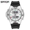 Sanda Men's Multifunctional Sports Electronic Wristwatch - Personalized, Cool, Versatile Design