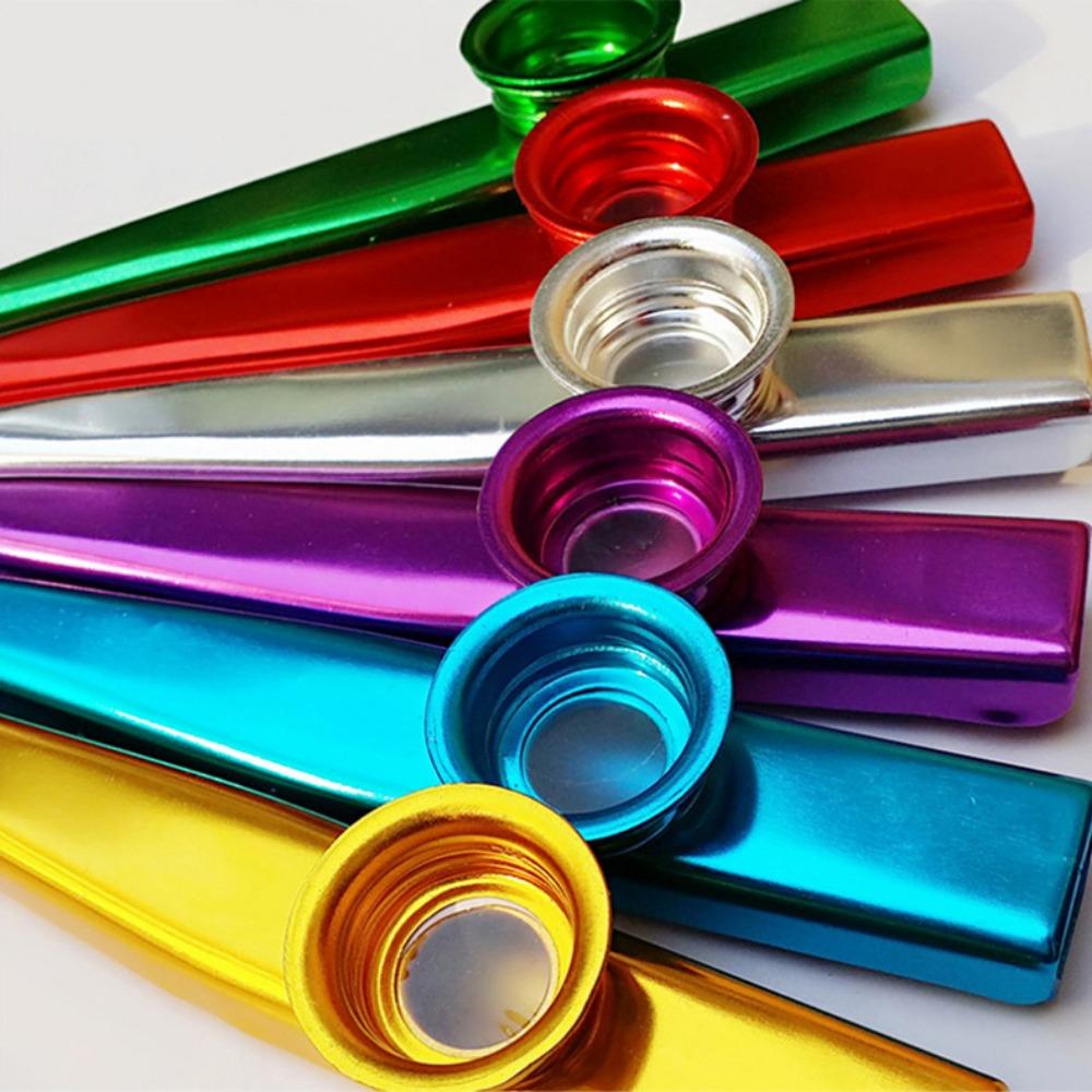 Simple Design Lightweight Kazoo Aluminum Alloy Metal For Guitar Instrument Music Lovers Instrument Musical Instrument Strumenti