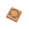 Original light retro handbook seal, butterfly, cat, garland message card, decorative material printing stamp journal stamp