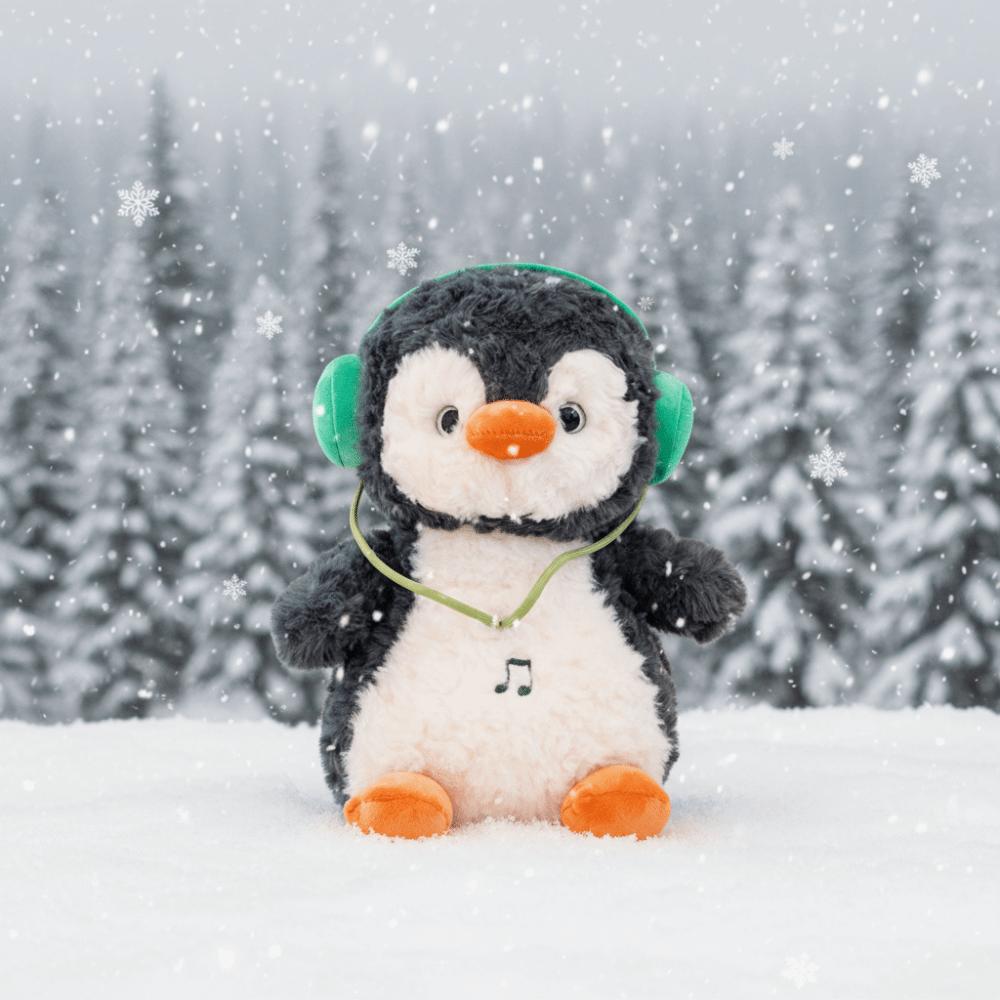 Chubby Design Penguin Plush Toy Cartoon Style Throw Pillow Cartoon Penguin  Christmas Present