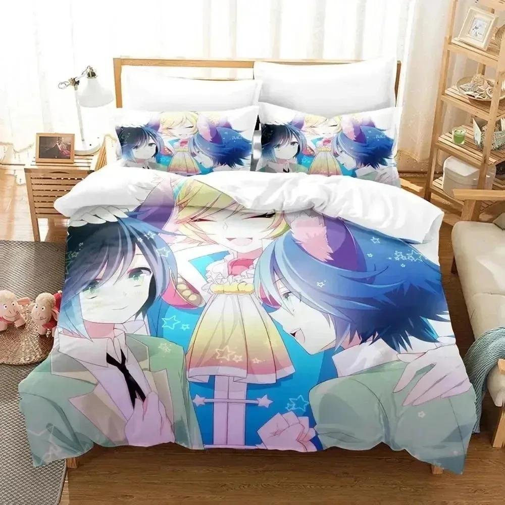 Anime Show By Rock Bedding Set Duvet Cover Bed Set Quilt Cover Pillowcase Comforter king Queen Size Boys Adult Bedding Set