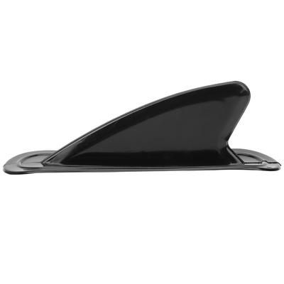 Longboard Surfbrett Finne Schwarz Surfbrett Finne PVC Paddleboard Finne Surfbrettzubehör