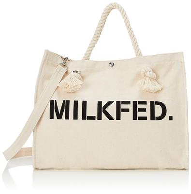 Milkfed Henkeltasche Weiß 2-Wege (103203053020) Damen