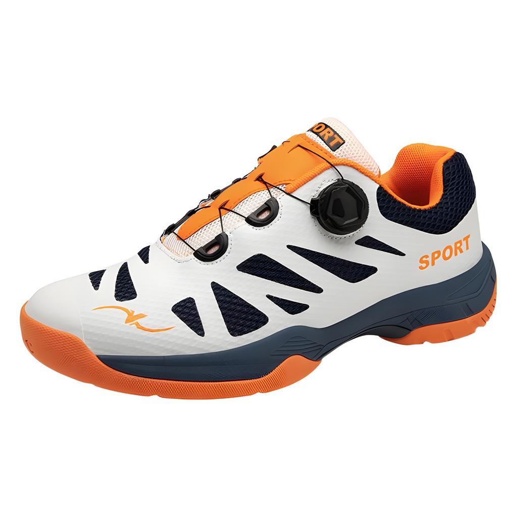 Carbon plate rotating buckle badminton shoes training tennis shoes table tennis shoes couple volleyball shoes professional badminton shoes