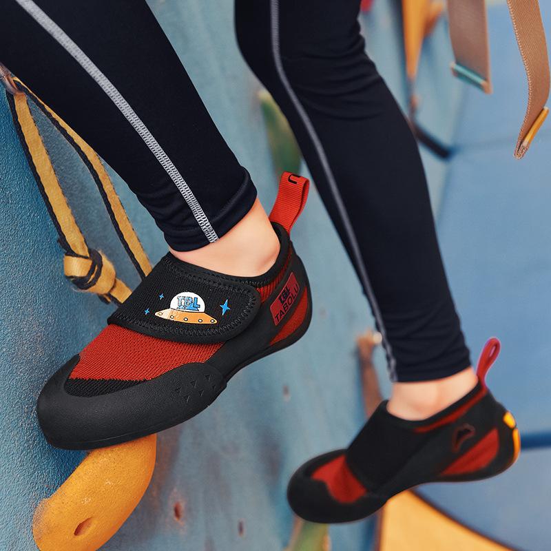 Kletterschuhe Professionelles Indoor-Training Herren- und Damen-Boulderschuhe Atmungsaktive Einsteiger Kinder-Anti-Rutsch-Fels