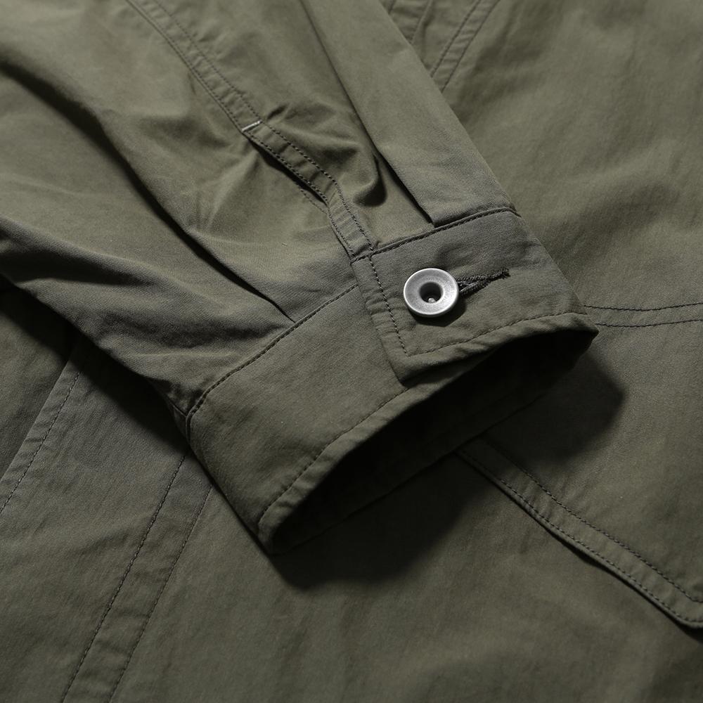 Moif [Ss25] Over Work Jacket / Light Olive