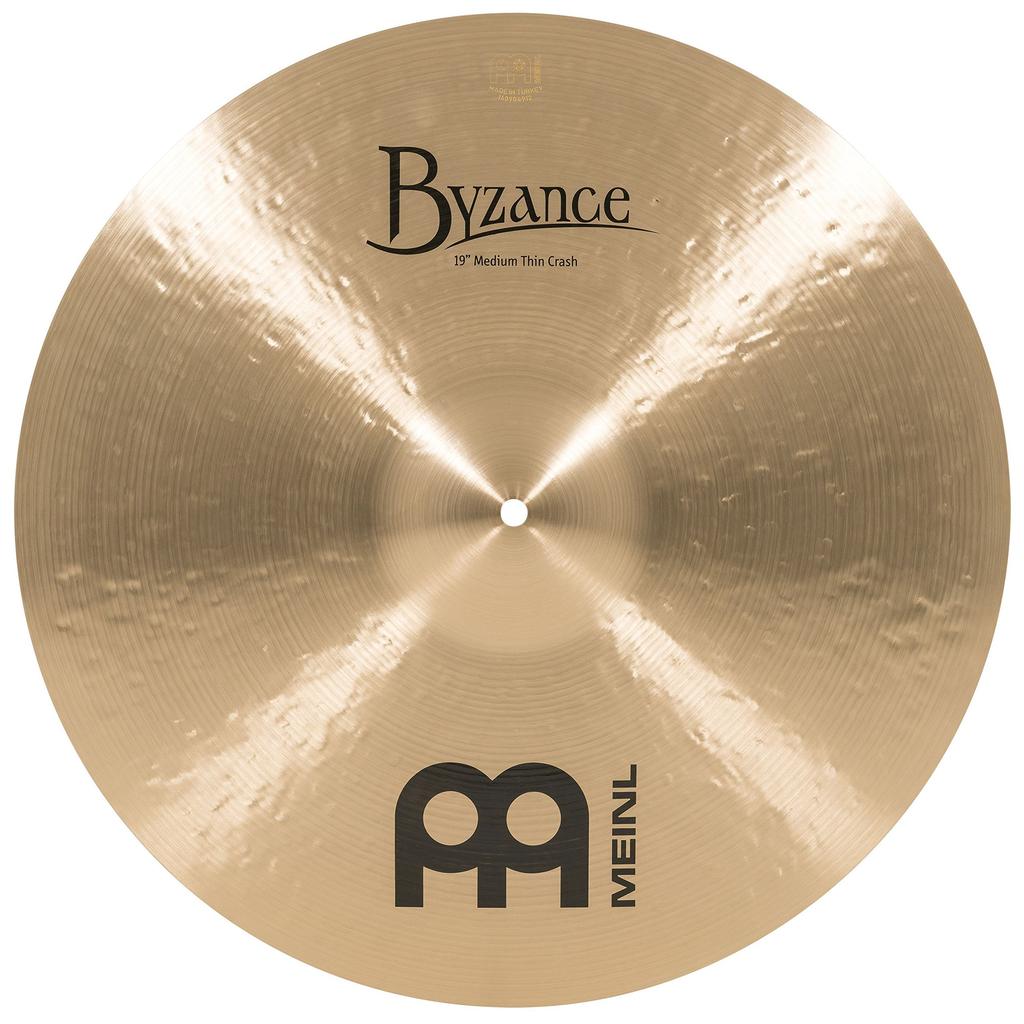 MEINL Byzance Traditional Series Crash Cymbal Medium Thin Crash B19MTC 19" [ ]