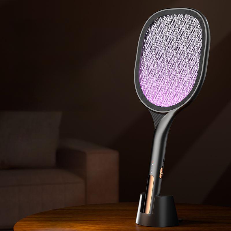 Electric Mosquito Swatting, Rechargeable, Simplicity, Household, Multifunction, 2 in 1, Automatic, Powerful, Mosquito Trap, Fly