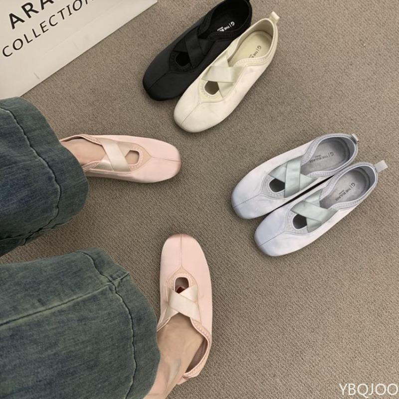 New Spring Lightweight breathable soft-soled shoes Elegant minimalist Flats Woman Casual Fashion versatile comfortable Sandals