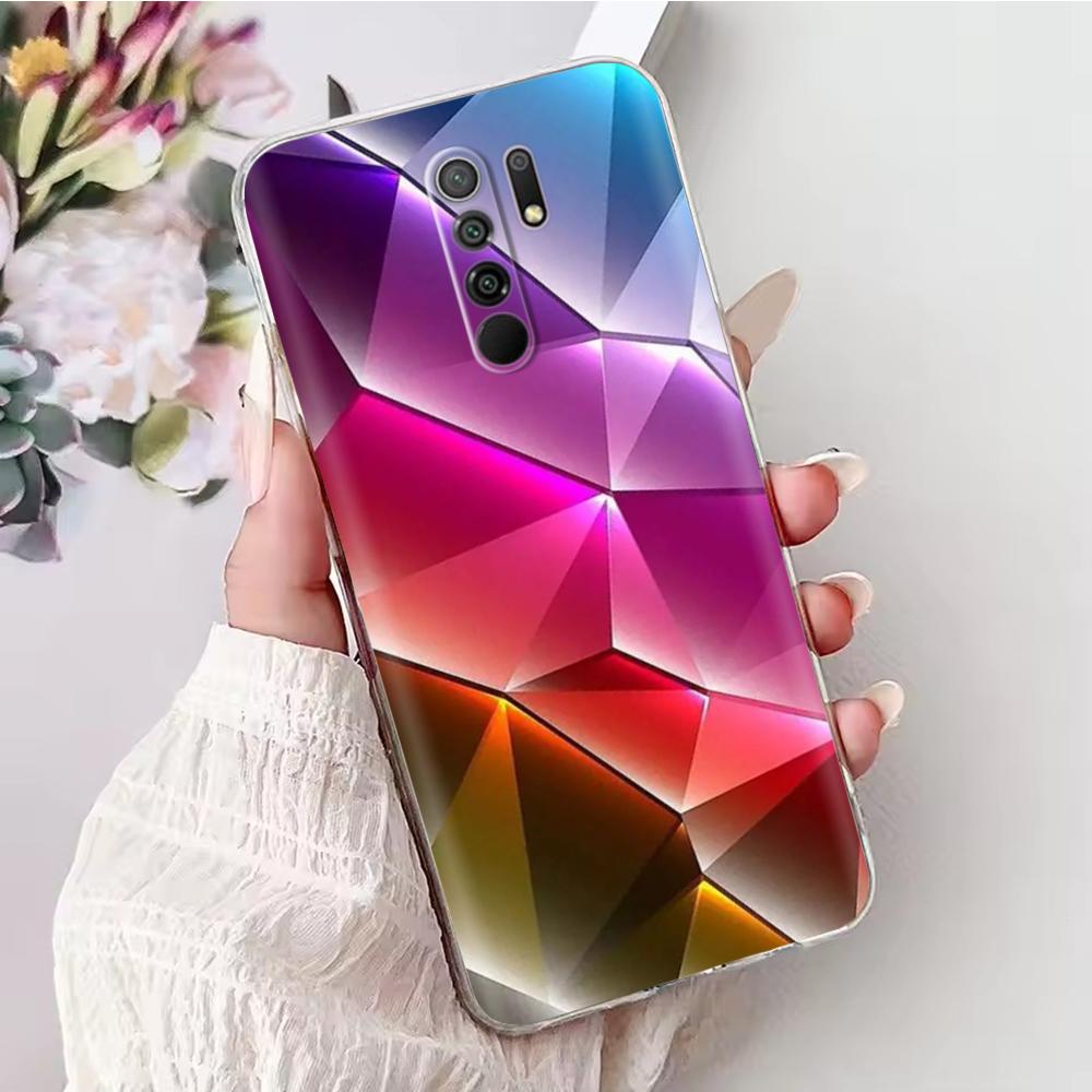 Phone Case For Xiaomi Redmi 9 Case Soft TPU Silicone Back Cover for Xiaomi Redmi 9 Redmi9 Case Transparent Bumper Cover Fundas