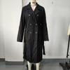 2025 Fall/Winter Women's Wool Double-Breasted Tie Coat