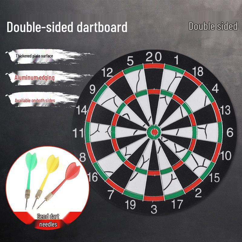 Conjunto Profissional de Dardos Indoor para Crianças e Adultos: Alvo com Agulhas, Dardos de Competição e Jogo de Dardos de Arremesso.