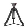 8K Shooting Hydraulic Pan-Tilt Tripod Set JP-v20LPRO Broadcast-Grade Aluminum Alloy