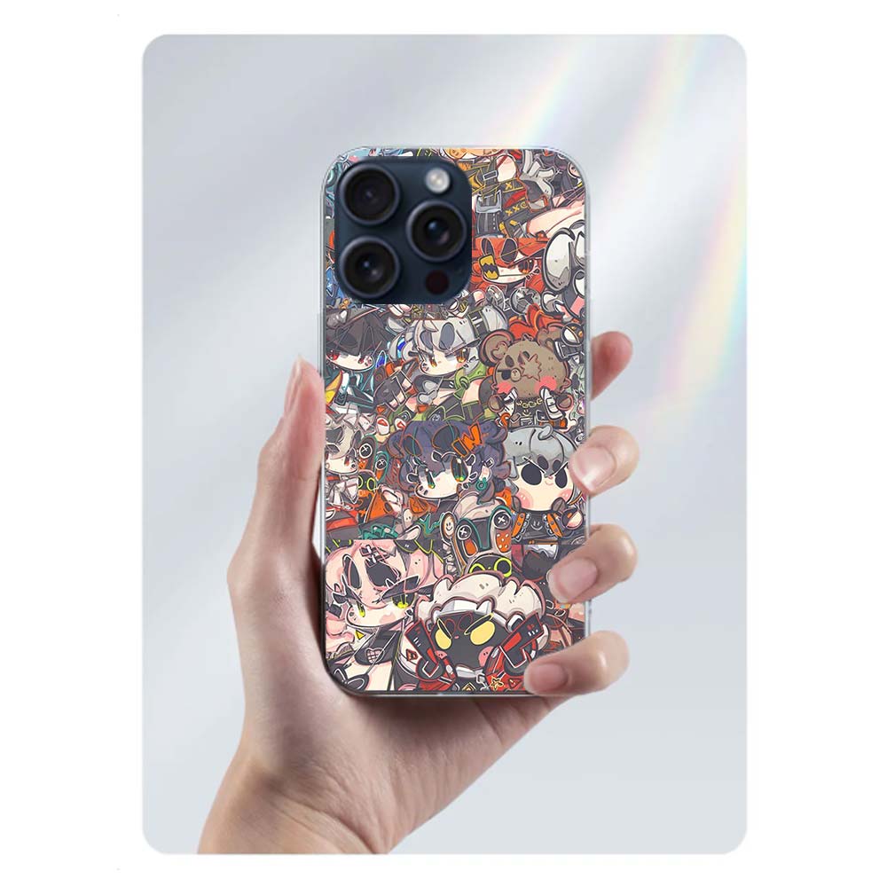 

Zenless Zone Zero ZZZ Bangboo Clear Phone Case For Iphone 17 Air 16 Pro Max 15 Pro 14 Plus 17E 16E 11 13 12 Mini Cover Cases Fun iPhone 14(iPhone 13)
