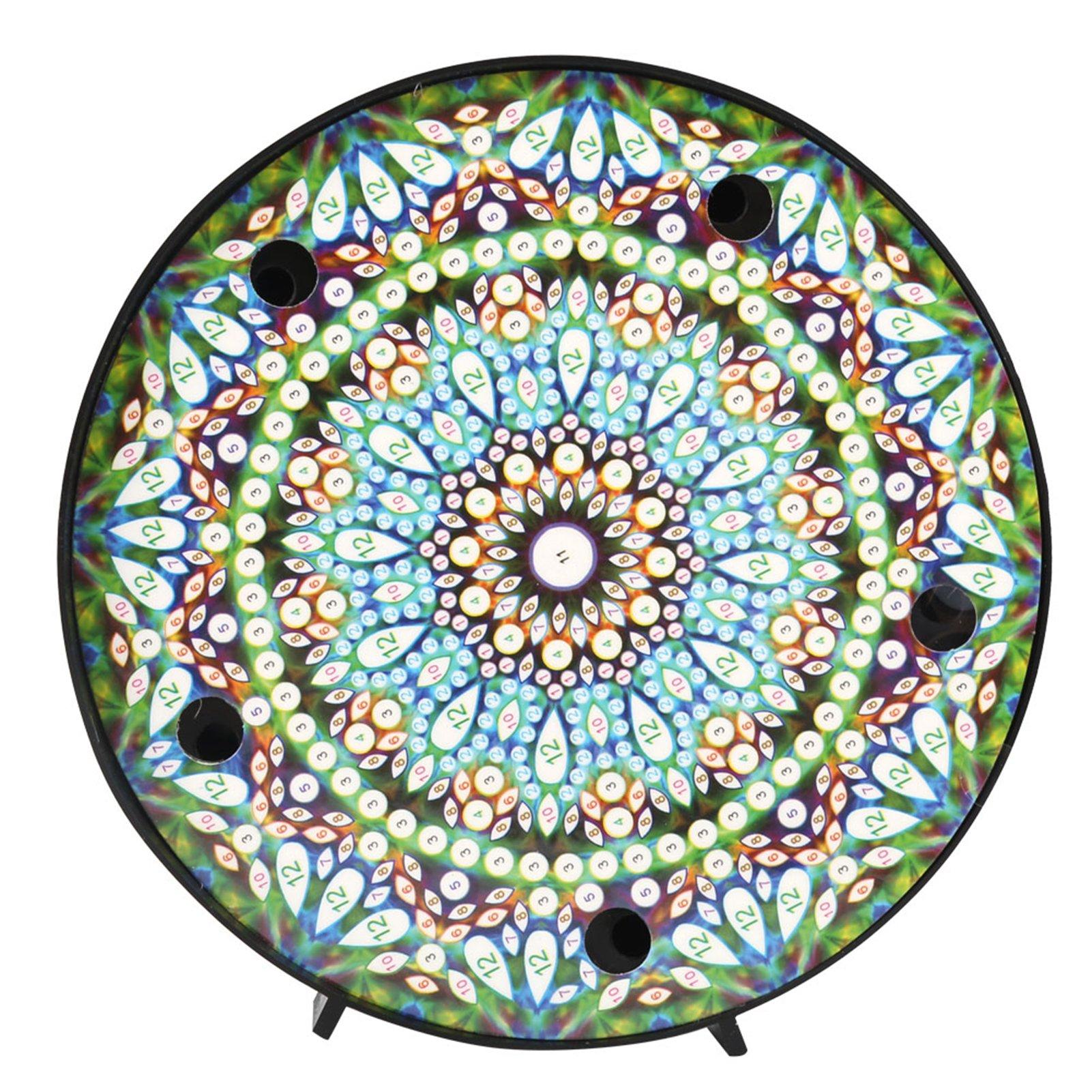 

DIY Алмазная картина Ночной светильник Мандала особой формы Алмазная картина Украшение для домаZXD031