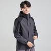 Unisex Windproof Embroidered Team Jacket for Men Women Hiking Workwear Travel Outdoor Jackets