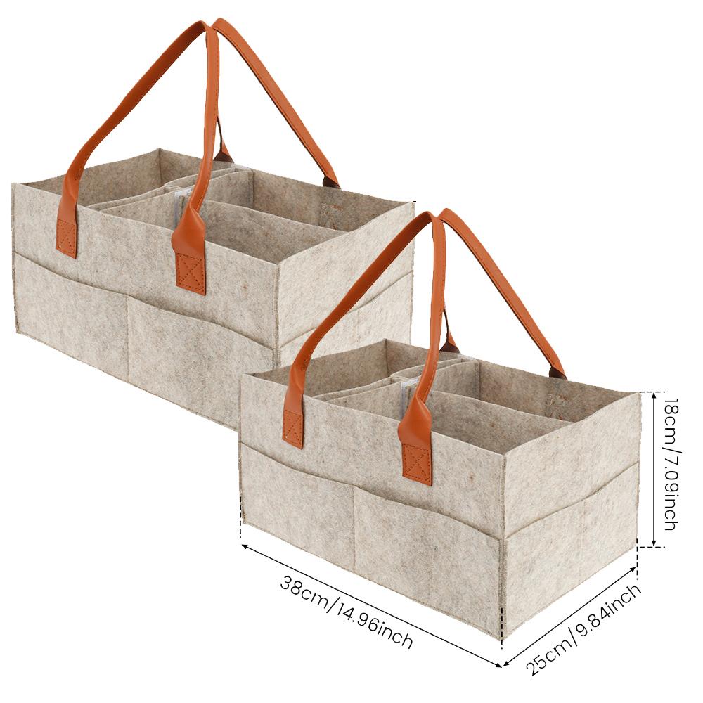 Baby Diaper Caddy Large Organizer Tote Bag for Baby essentials Boy or Girl Baby Shower Basket Nursery Must Haves Newborn Caddie