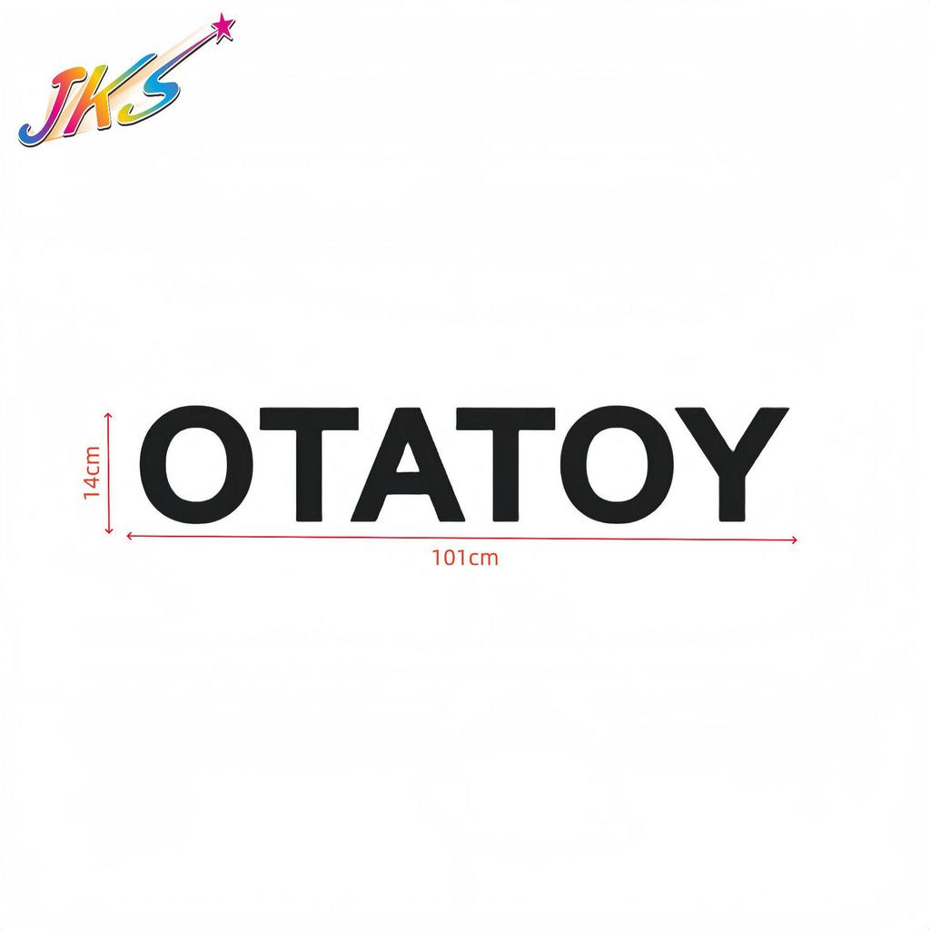 Naklejki z literami na tylną klapę Toyoty Hilux - Dekoracyjne naklejki do pickupów