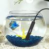 Mini Aquarium Heating Rod Fish Tank Aquarium Heater Submersible Thermostat Heater Saltwater/Freshwater USB Charging