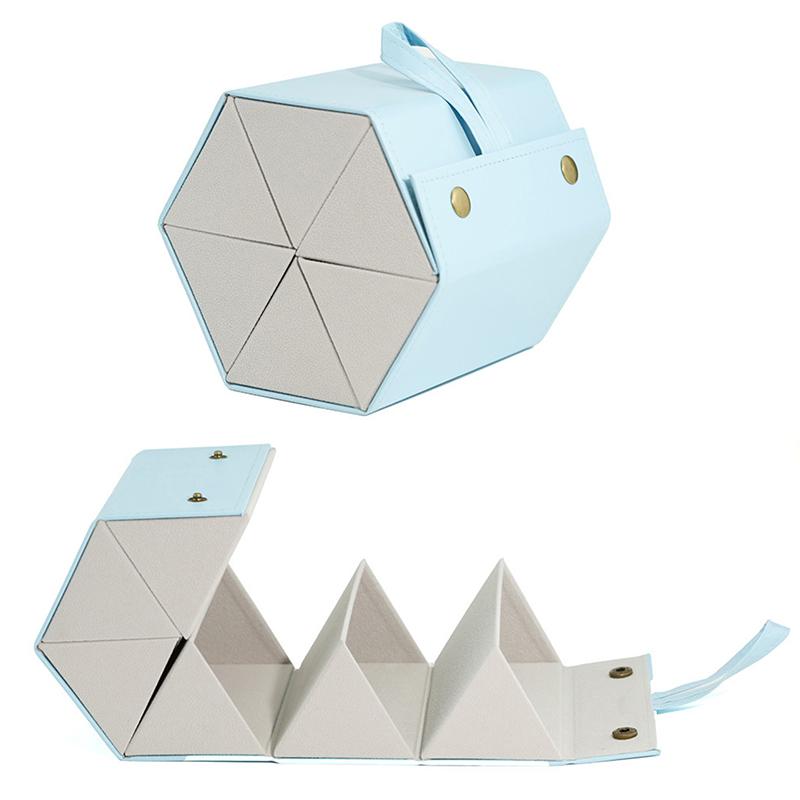 1Pc 2/3/4/5/6 Slots Foldable Eyeglasses Holder Storage Box Sunglasses Case Glasses Organizer Portable Glasses Case