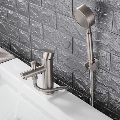 Koupelnová umyvadlová baterie 304 Nerezová umyvadlová baterie na mytí vlasů s vysokotlakým rozprašovacím kohoutkem Baterie na teplou studenou vodu Jeřáb