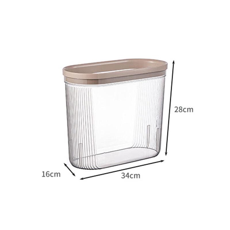BDO Transparent Slim Trash Can
