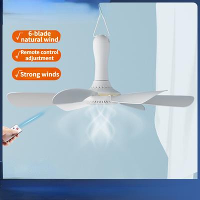 Socket Fan Light LED Ceiling Fan with Led Light Dimmable Small Ceiling Fan Garage Bathroom Study Bedroom Kitchen Use Fans