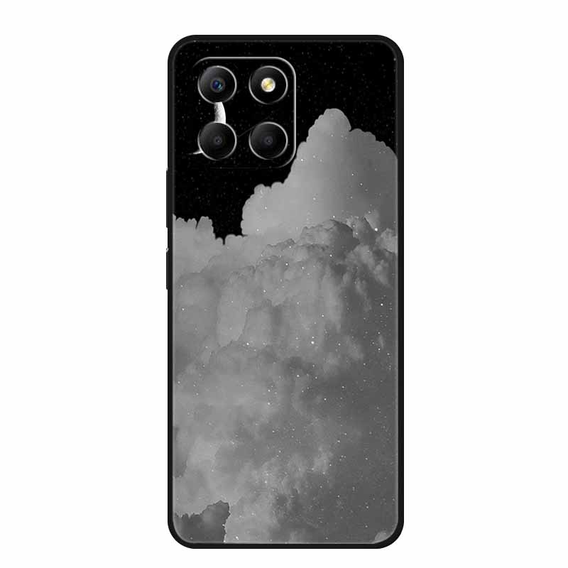 

Чехол для Honor X6a Животные ТПУ Силикон Мягкая Задняя Крышка Телефона для Huawei Honor X6a HonorX6A 2023 Защитный Волк Черный Крутой Чехол Honor X6a